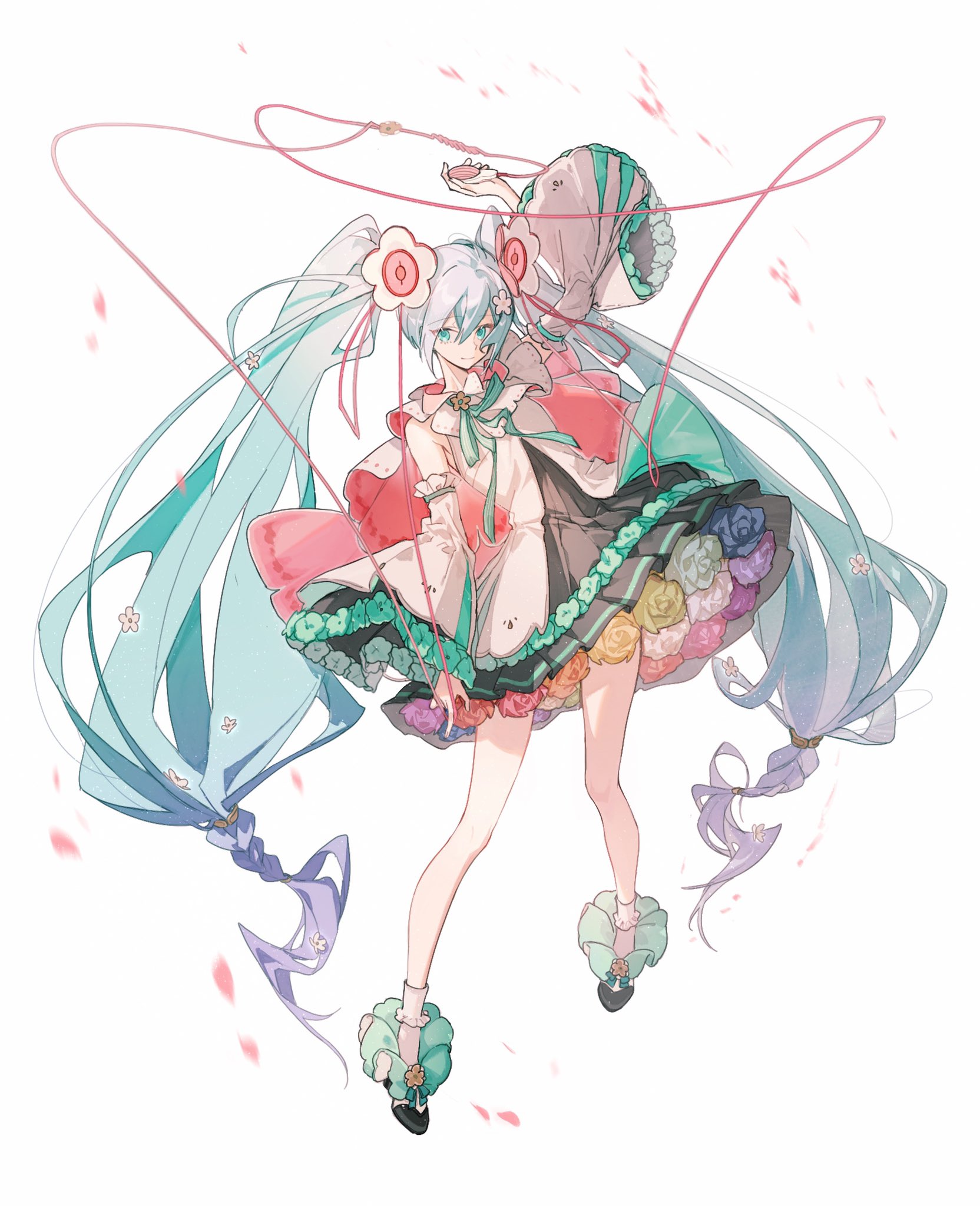 VOCALOID ファンアート illustration by snowcake47